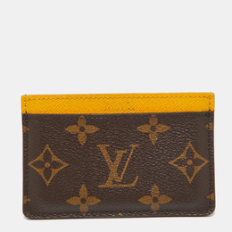 Louis Vuitton: Жёлтый картхолдер 