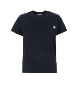 MONCLER: Синяя футболка 