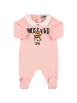 MOSCHINO: Хлопковый комбинезон 