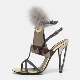 Fendi: Сандалии 