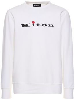 KITON: Хлопковый свитшот 