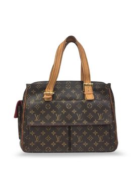 Louis Vuitton Pre-Owned: Коричневая сумка-шоппер 