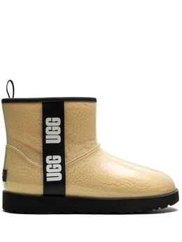 UGG: Чёрные ботинки  Classic Clear