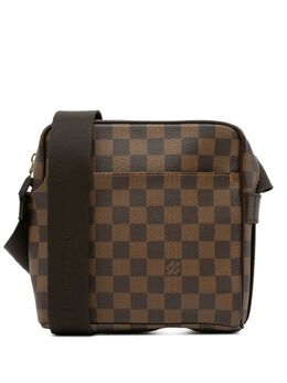 Louis Vuitton Pre-Owned: Коричневая сумка через плечо 