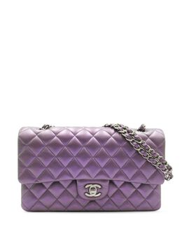 CHANEL Pre-Owned: Фиолетовая сумка 