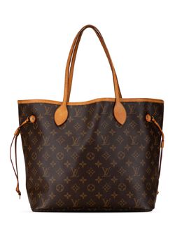 Louis Vuitton Pre-Owned: Коричневая сумка-шоппер 