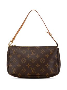 Louis Vuitton Pre-Owned: Коричневая сумка 