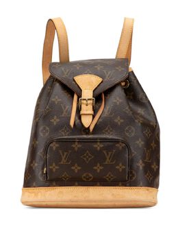 Louis Vuitton Pre-Owned: Коричневый рюкзак 