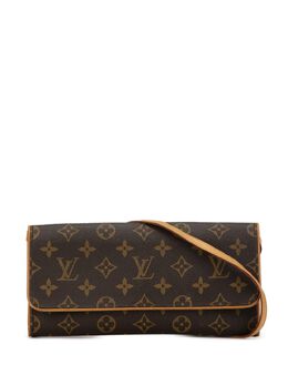 Louis Vuitton Pre-Owned: Коричневая сумка через плечо 