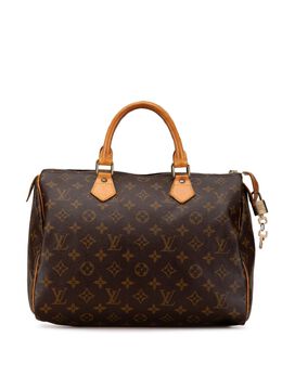Louis Vuitton Pre-Owned: Коричневая сумка 