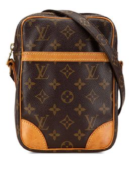 Louis Vuitton Pre-Owned: Коричневая сумка через плечо 