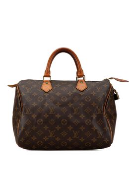 Louis Vuitton Pre-Owned: Коричневая сумка 