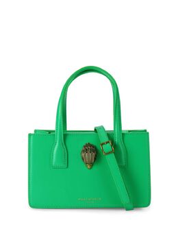Kurt Geiger London: Зелёная сумка-шоппер 