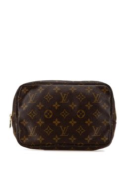 Louis Vuitton Pre-Owned: Коричневый клатч 