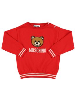 MOSCHINO: Хлопковый свитер 