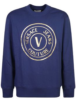 Versace Jeans Couture: Синий свитшот 