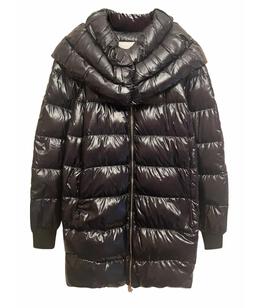 MONCLER: Чёрный пуховик 