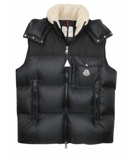 MONCLER: Чёрный жилет 