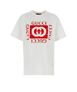 GUCCI: Белая футболка 