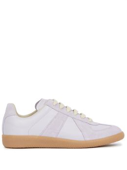 Maison Margiela: Светлые кроссовки  Replica