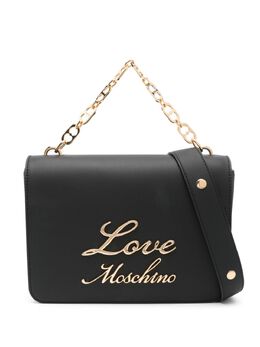 Love Moschino: Чёрная сумка-шоппер 