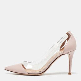 Gianvito Rossi: Светлые туфли  Plexi