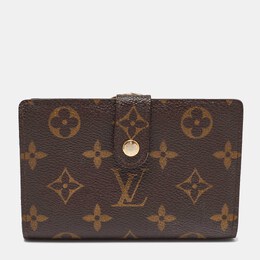 Louis Vuitton: Коричневый кошелёк 