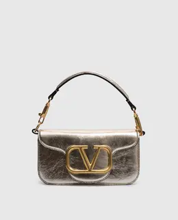 Valentino: Золотая сумка  VLogo Signature