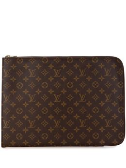Louis Vuitton Pre-Owned: Коричневая сумка 