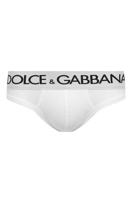 Dolce & Gabbana: Белые трусы 