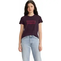 Levi's: Фиолетовая футболка  The Perfect Tee