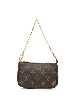 Louis Vuitton Pre-Owned: Коричневая сумка 