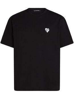 Karl Lagerfeld: Чёрная футболка 