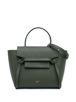 Céline Pre-Owned: Зелёный ремень 