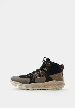 Under Armour: Коричневые кроссовки 