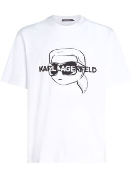 Karl Lagerfeld: Белая футболка 