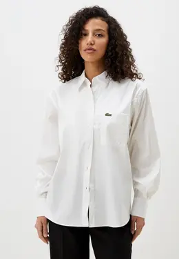 Lacoste: Белая рубашка 