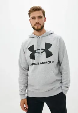 Under Armour: Серая толстовка 