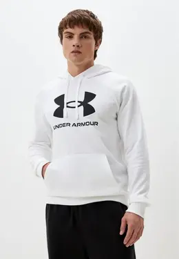 Under Armour: Белая толстовка 