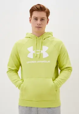 Under Armour: Жёлтая толстовка 