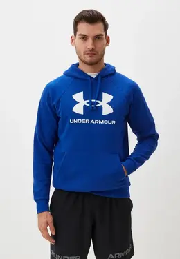 Under Armour: Синяя толстовка 