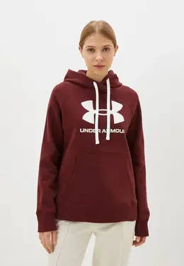 Under Armour: Бордовая толстовка 