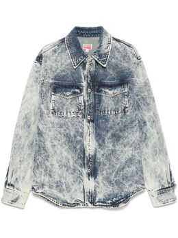 Kenzo: Джинсовая рубашка 