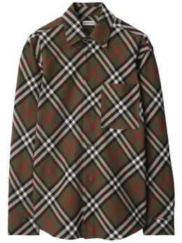 Burberry: Винтажная рубашка  Vintage Check