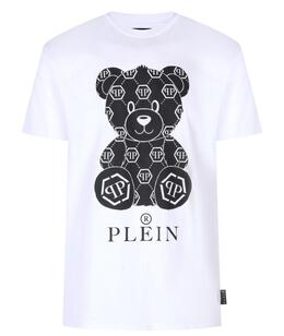 PHILIPP PLEIN: Белая футболка 