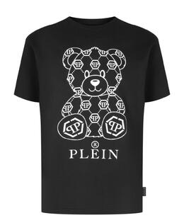 PHILIPP PLEIN: Чёрная футболка 