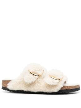 Birkenstock: Белые сандалии  Arizona