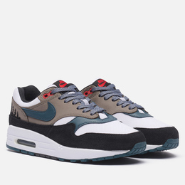 Nike: Белые кроссовки  Air Max 1 Premium