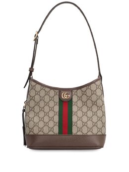 Gucci: Коричневая сумка  Ophidia GG