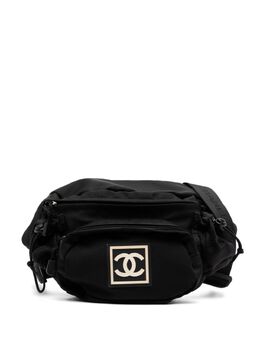 CHANEL Pre-Owned: Чёрная сумка 